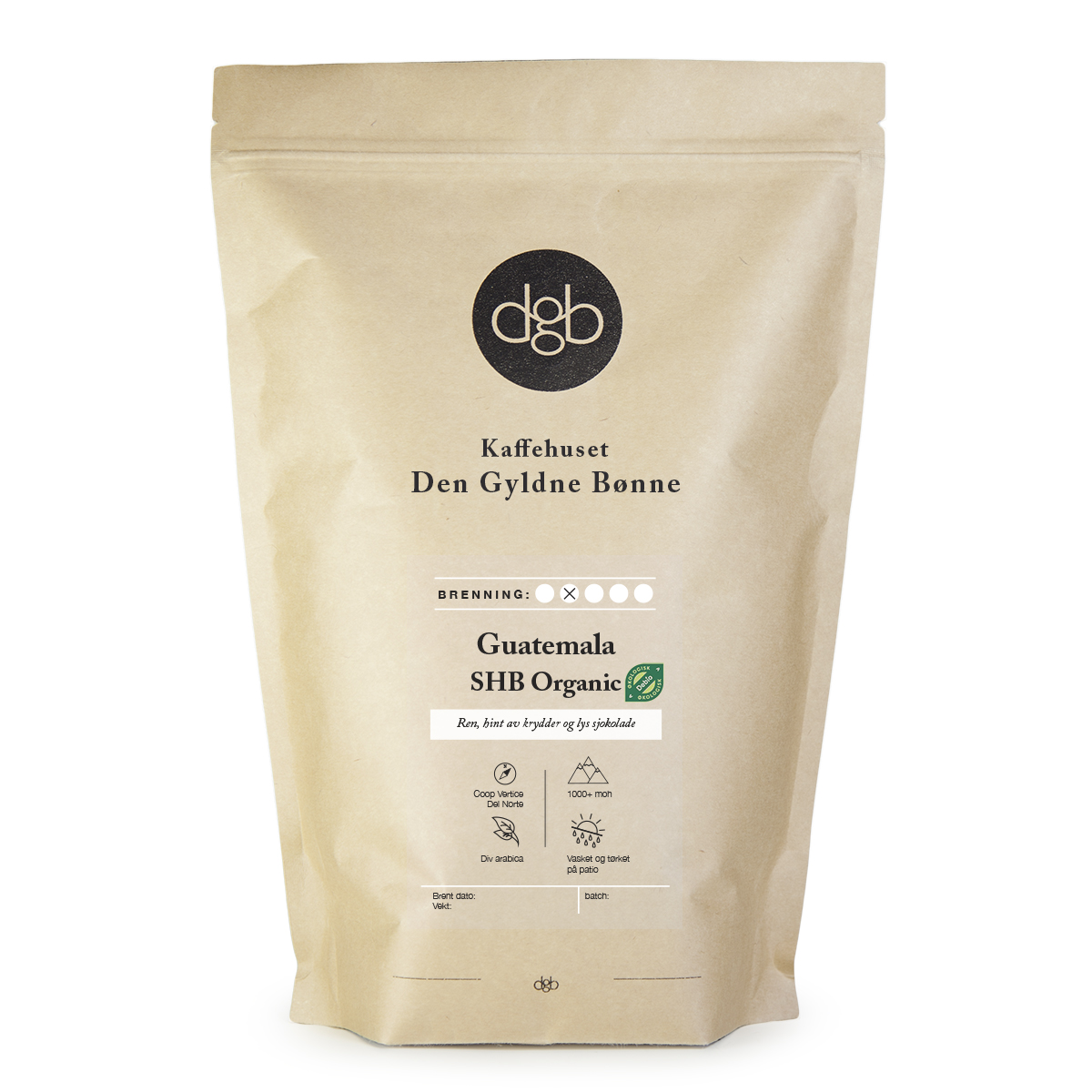 Guatemala SHB Økologisk 1kg 0