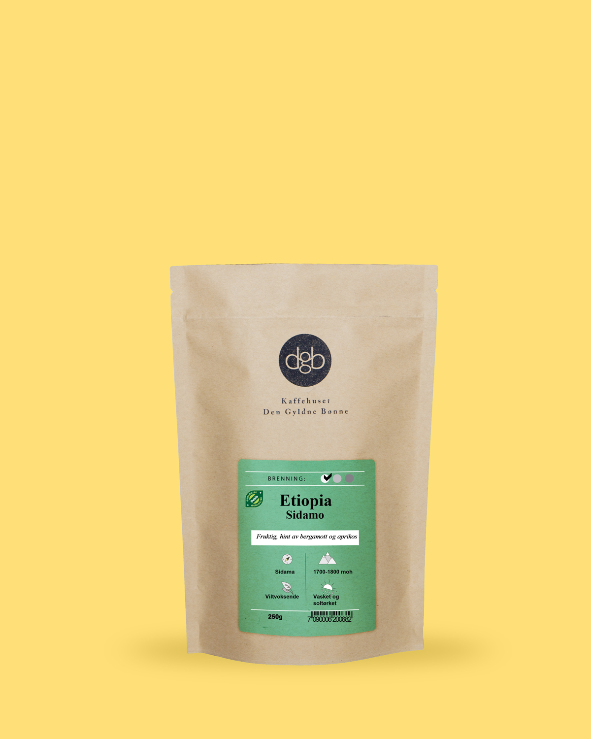 Etiopia Sidamo Grade 2 Økologisk 6x250g 1