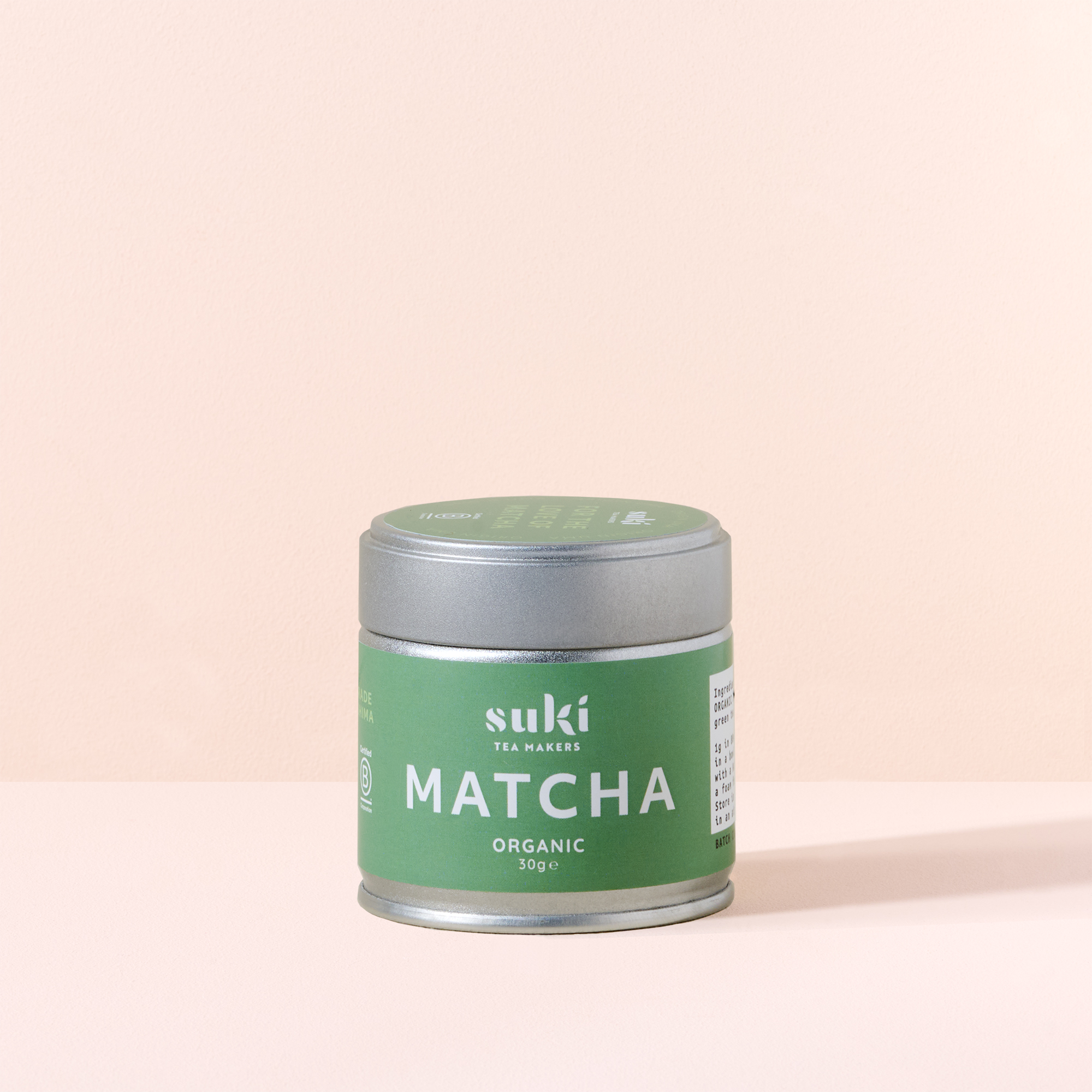 Suki Matcha Ceremonial Organic 30g